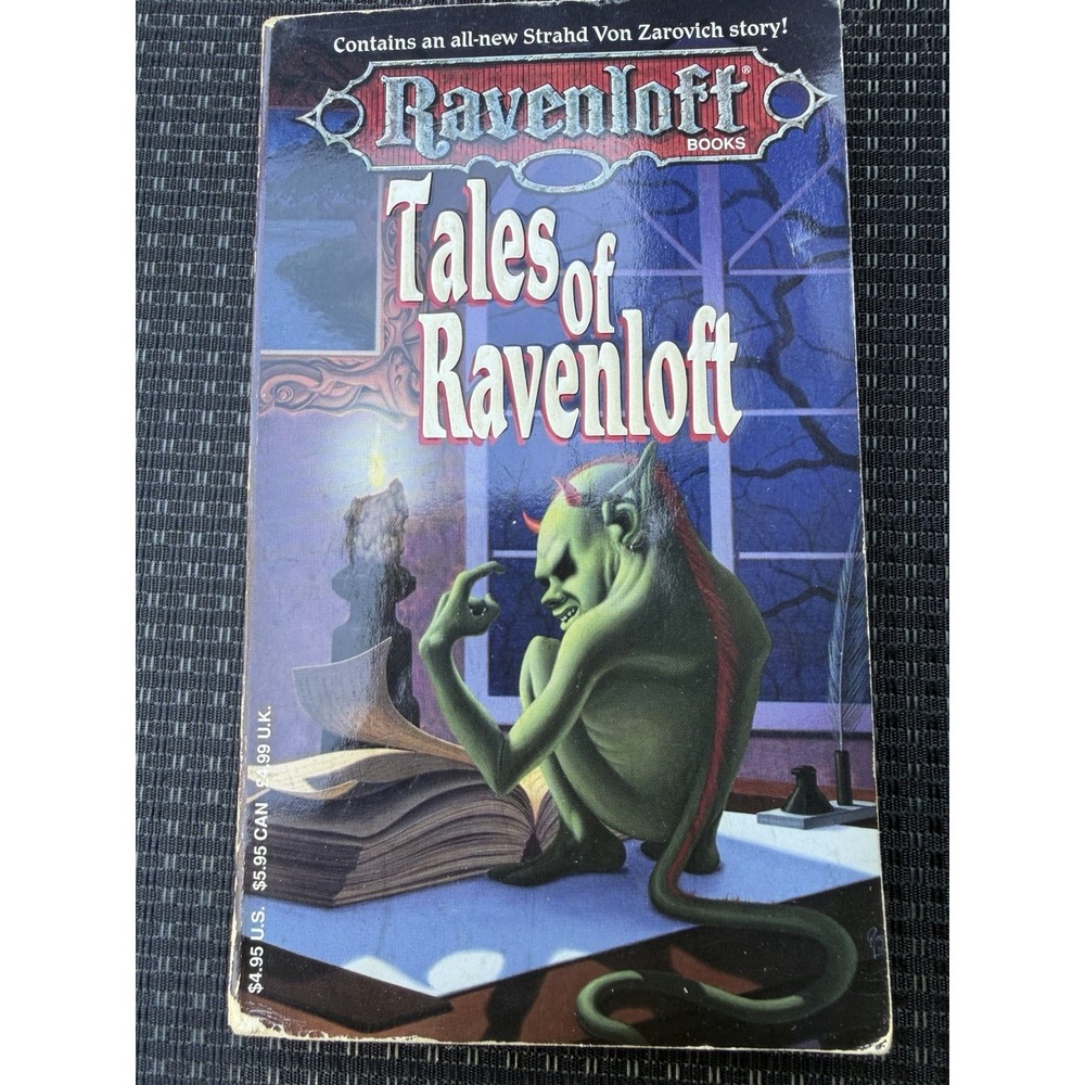 Tales of Ravenloft 1994 Novel 1st Edition Staff, Brian Thomspon TSR